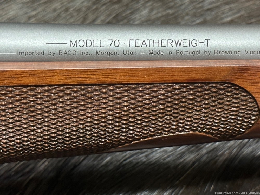 FREE SAFARI, NEW WIN MODEL 70 STAINLESS STEEL FEATHERWEIGHT 6.5 CREED 22"-img-6