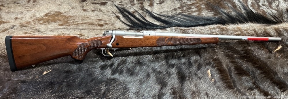 FREE SAFARI, NEW WIN MODEL 70 STAINLESS STEEL FEATHERWEIGHT 6.5 CREED 22"-img-1
