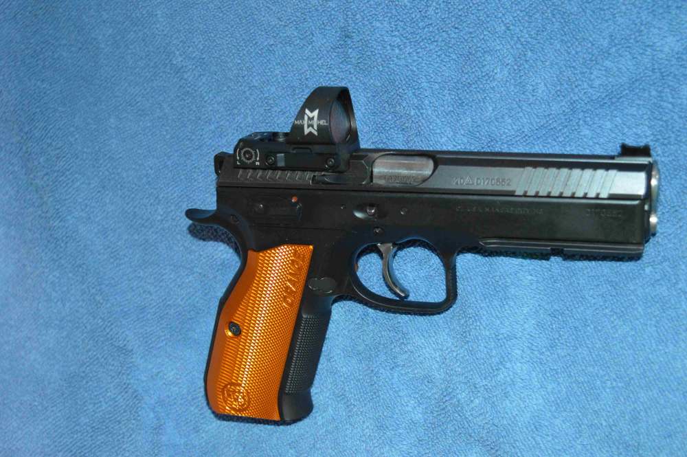  CZ Shadow 2 Orange - Custom Cajun Gun Works - SIG Sauer Romeo3 MAX Red Dot-img-3