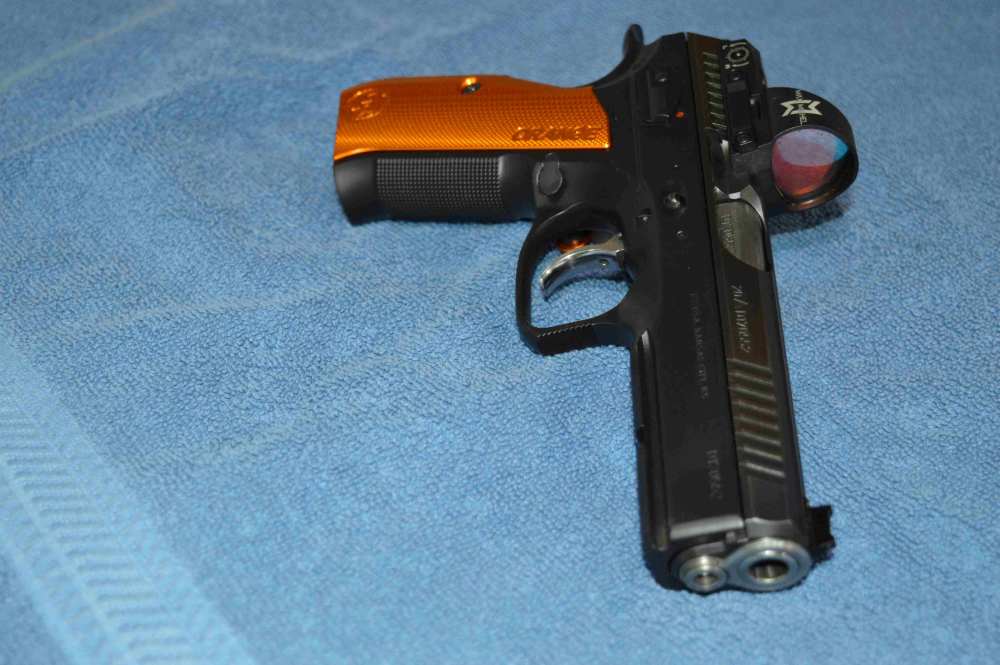  CZ Shadow 2 Orange - Custom Cajun Gun Works - SIG Sauer Romeo3 MAX Red Dot-img-4