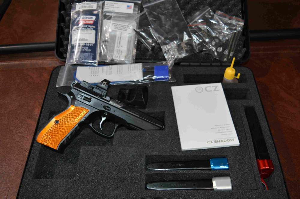  CZ Shadow 2 Orange - Custom Cajun Gun Works - SIG Sauer Romeo3 MAX Red Dot-img-1