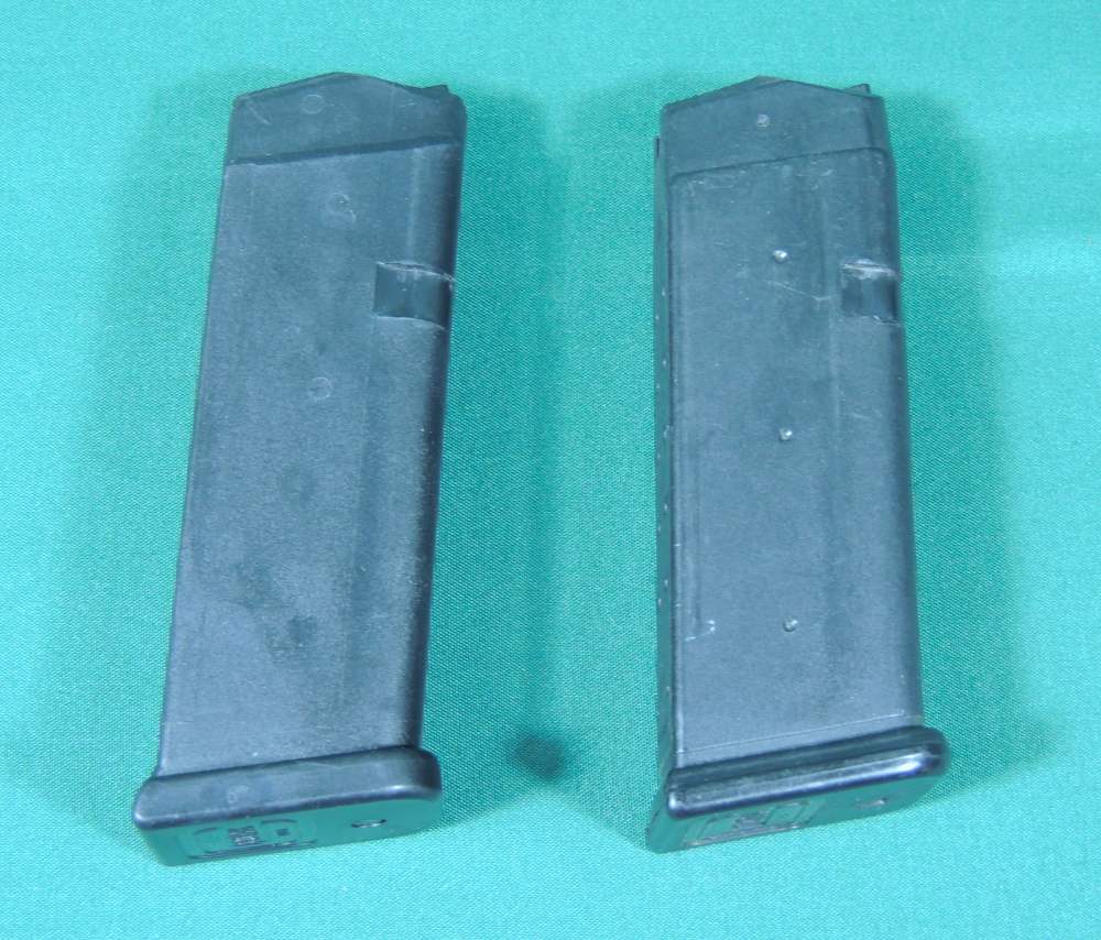 2 Used Factory GLOCK 23 13rd 40 S&W Caliber Magazines Surplus Magazines-img-1