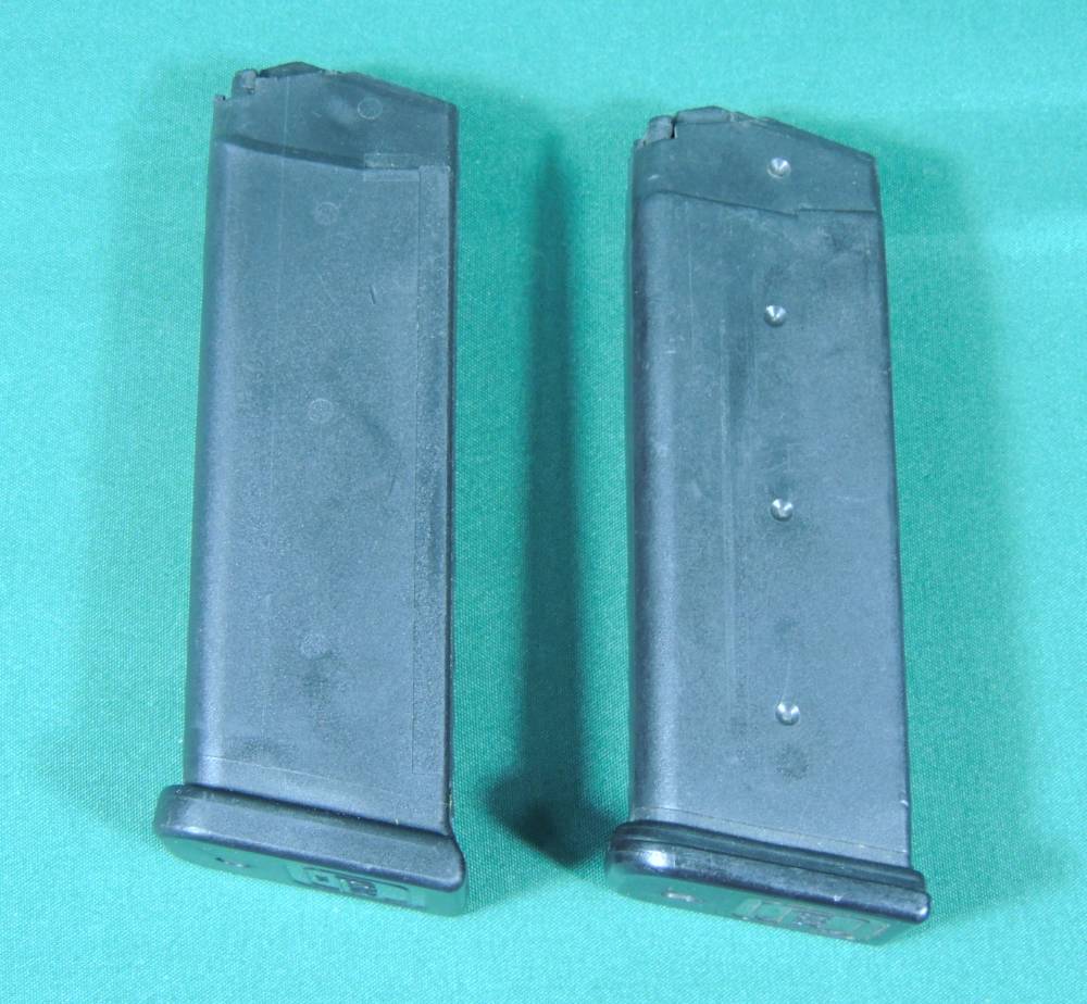 2 Used Factory GLOCK 23 13rd 40 S&W Caliber Magazines Surplus Magazines-img-0