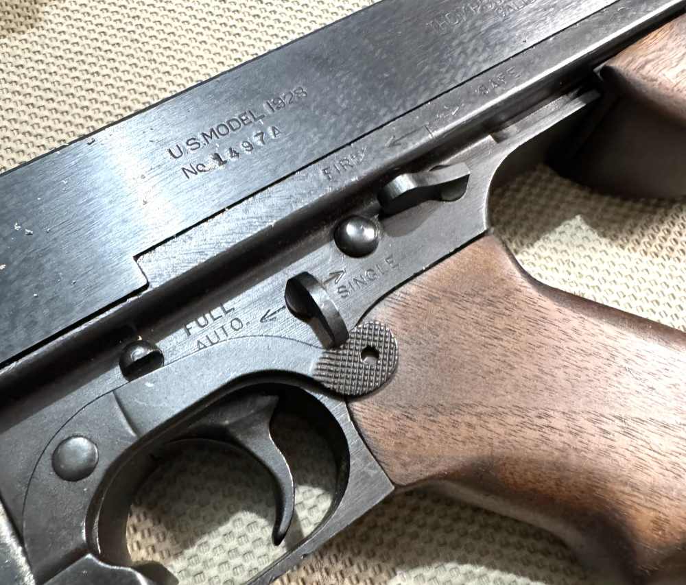 Transferable Thompson Machine Gun Auto Ordnance West Hurly US Model 1928 45-img-7