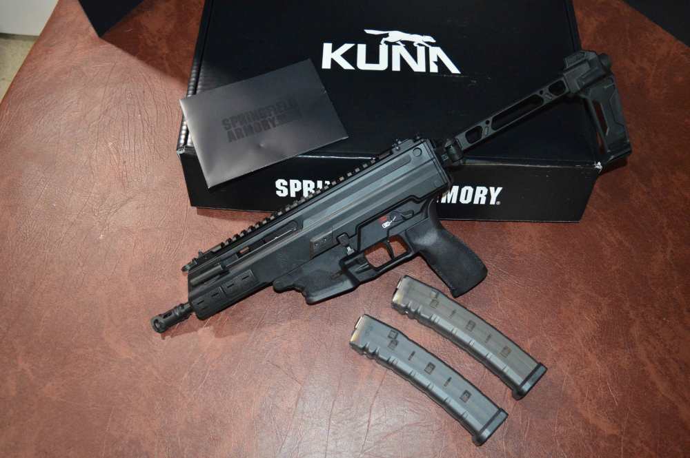 Springfield Kuna Pistol with Brace. New In Box-img-0