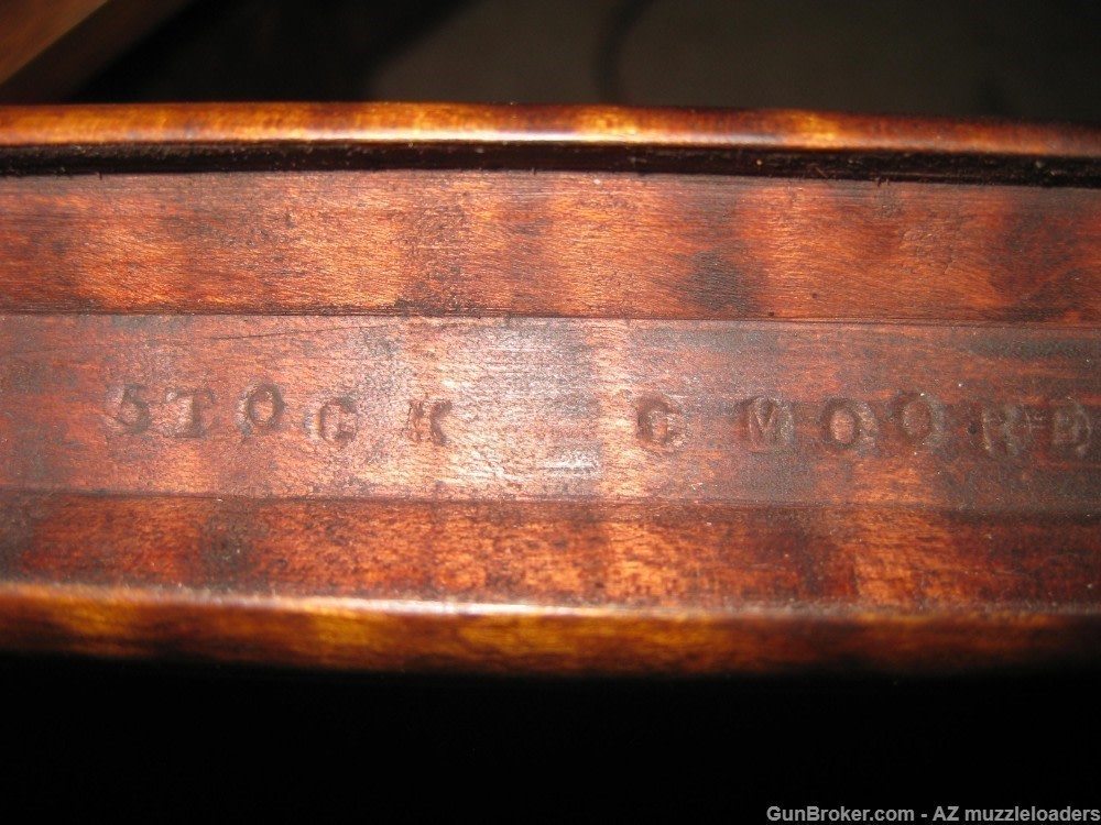 P Gonter Original Rifle, 1800 Flintlock, 46" Swamped.  Muzzleloader-img-4