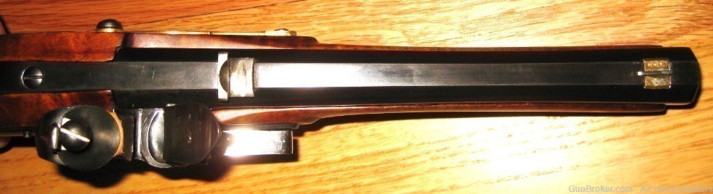 NEW 50 Cal Flintlock Pistol Swamped Getz Barrel, Chambers Lock, Curly Maple-img-4
