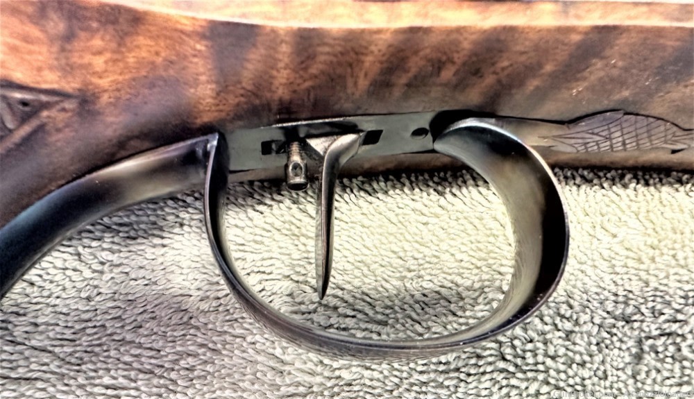 Custom 50 Cal Roby Flintlock Pistol, MBS Barrel, Muzzleloader, Siler -img-6