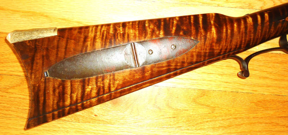 54 Caliber Poor Boy Flintlock with a Swamped  Sharon Barrel, Siler Lock-img-0