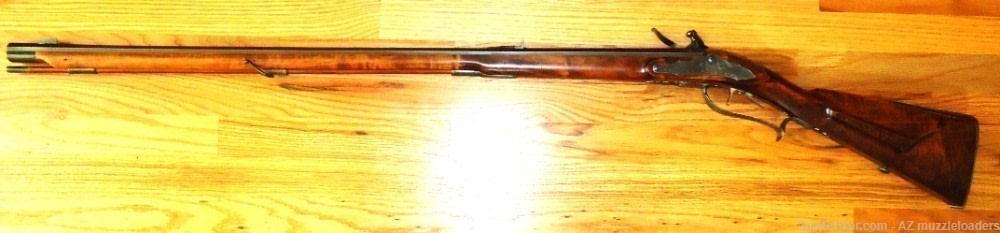 Matt Avance Christian's Spring  50 Cal Flintlock rifle, Engraved, Swamped-img-8