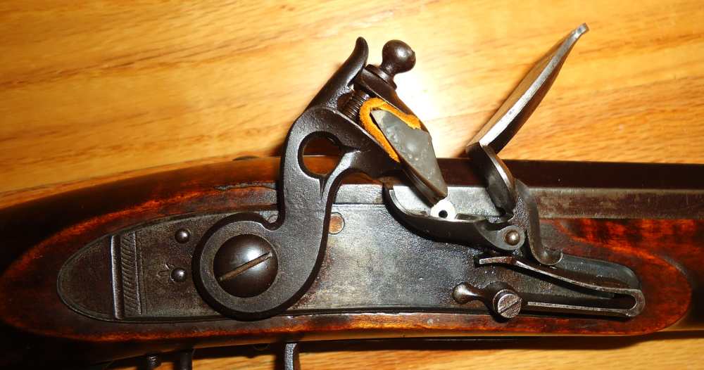 Southern Mountain Poor Boy Flintlock Rifle in 34 cal, Tapered Barrel, Maple-img-12