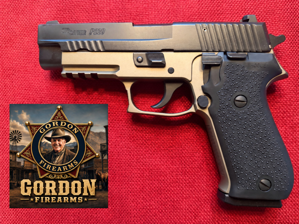 SIG SAUER P220 COMBAT .45 ACP • 220PR-45-DB • FDE TWO-TONE 2 MAGS -img-2