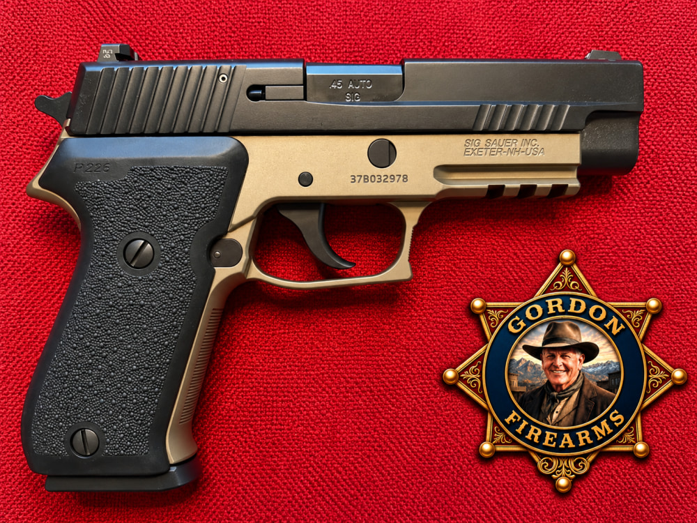 SIG SAUER P220 COMBAT .45 ACP • 220PR-45-DB • FDE TWO-TONE 2 MAGS -img-0