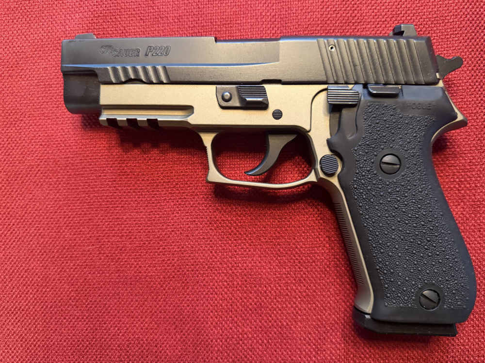 SIG SAUER P220 COMBAT .45 ACP • 220PR-45-DB • FDE TWO-TONE 2 MAGS -img-34