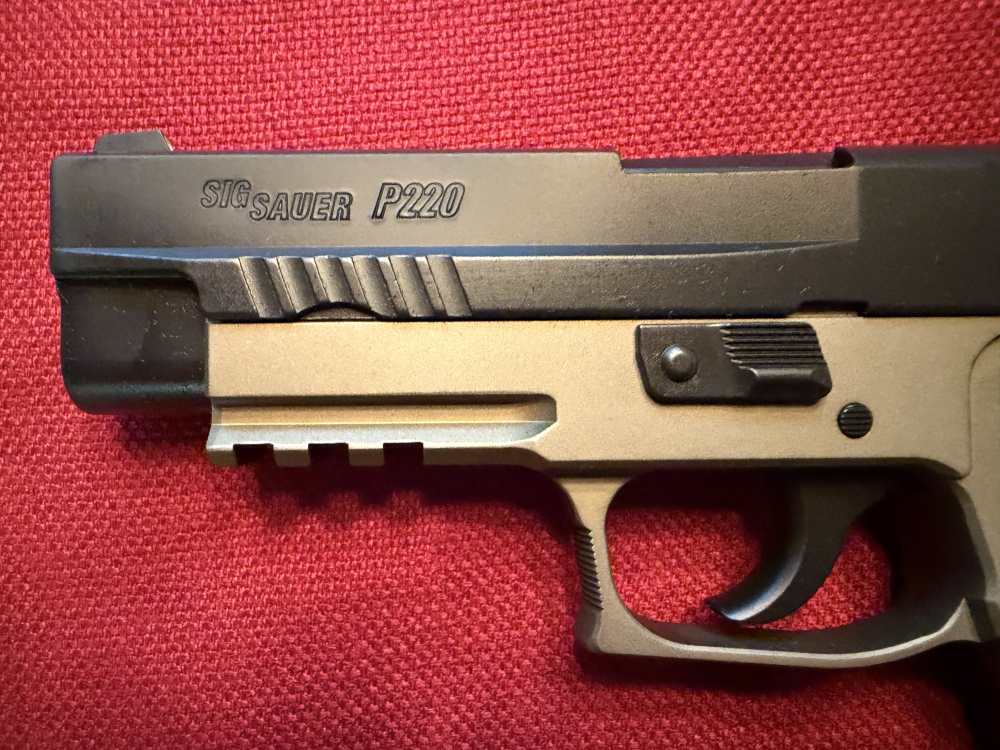 SIG SAUER P220 COMBAT .45 ACP • 220PR-45-DB • FDE TWO-TONE 2 MAGS -img-32