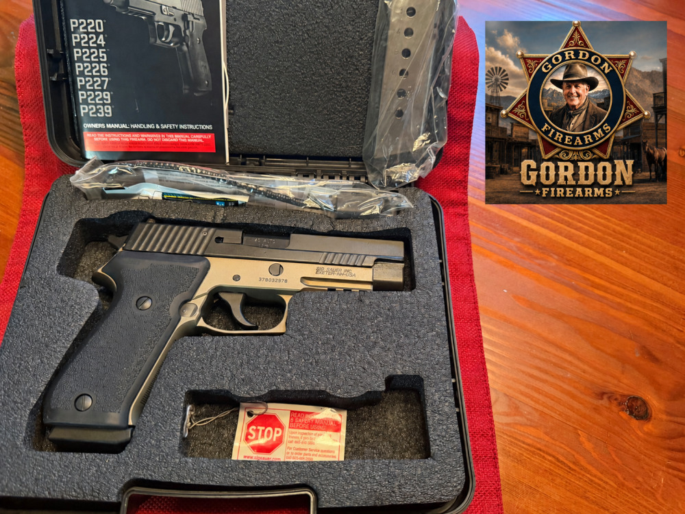 SIG SAUER P220 COMBAT .45 ACP • 220PR-45-DB • FDE TWO-TONE 2 MAGS -img-27