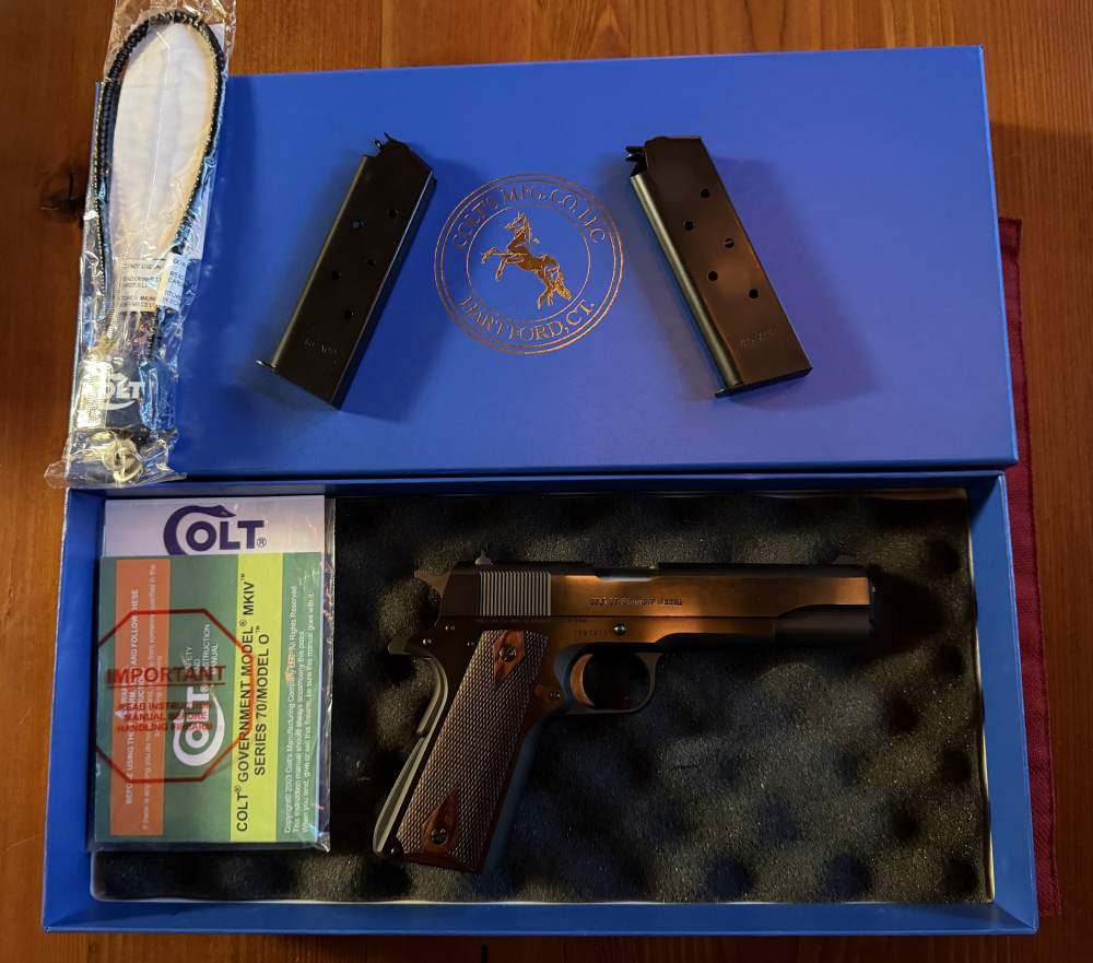 COLT MK IV/SERIES 70 GOVERNMENT MODEL .45 ACP COLT CUSTOM SHOP O1970A1CS-img-5