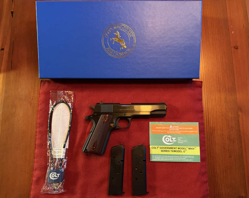 COLT MK IV/SERIES 70 GOVERNMENT MODEL .45 ACP COLT CUSTOM SHOP O1970A1CS-img-30