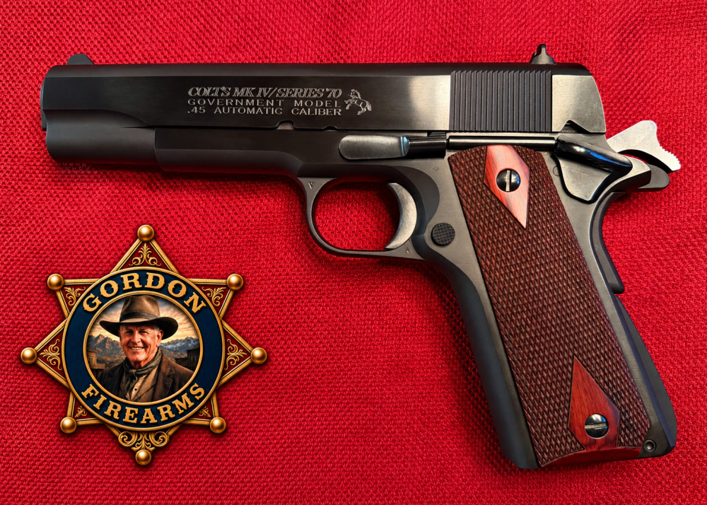 COLT MK IV/SERIES 70 GOVERNMENT MODEL .45 ACP COLT CUSTOM SHOP O1970A1CS-img-0