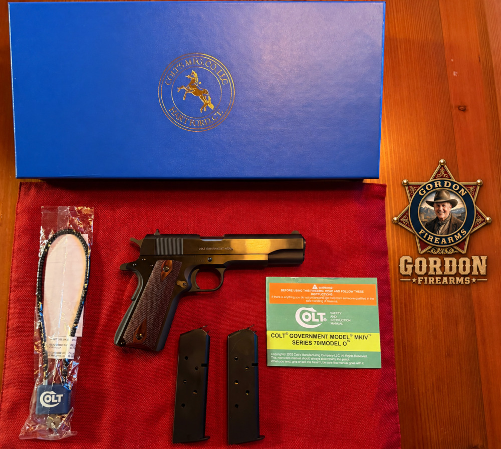 COLT MK IV/SERIES 70 GOVERNMENT MODEL .45 ACP COLT CUSTOM SHOP O1970A1CS-img-2