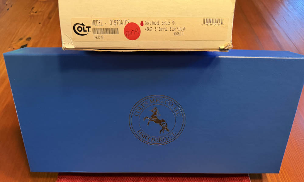 COLT MK IV/SERIES 70 GOVERNMENT MODEL .45 ACP COLT CUSTOM SHOP O1970A1CS-img-33