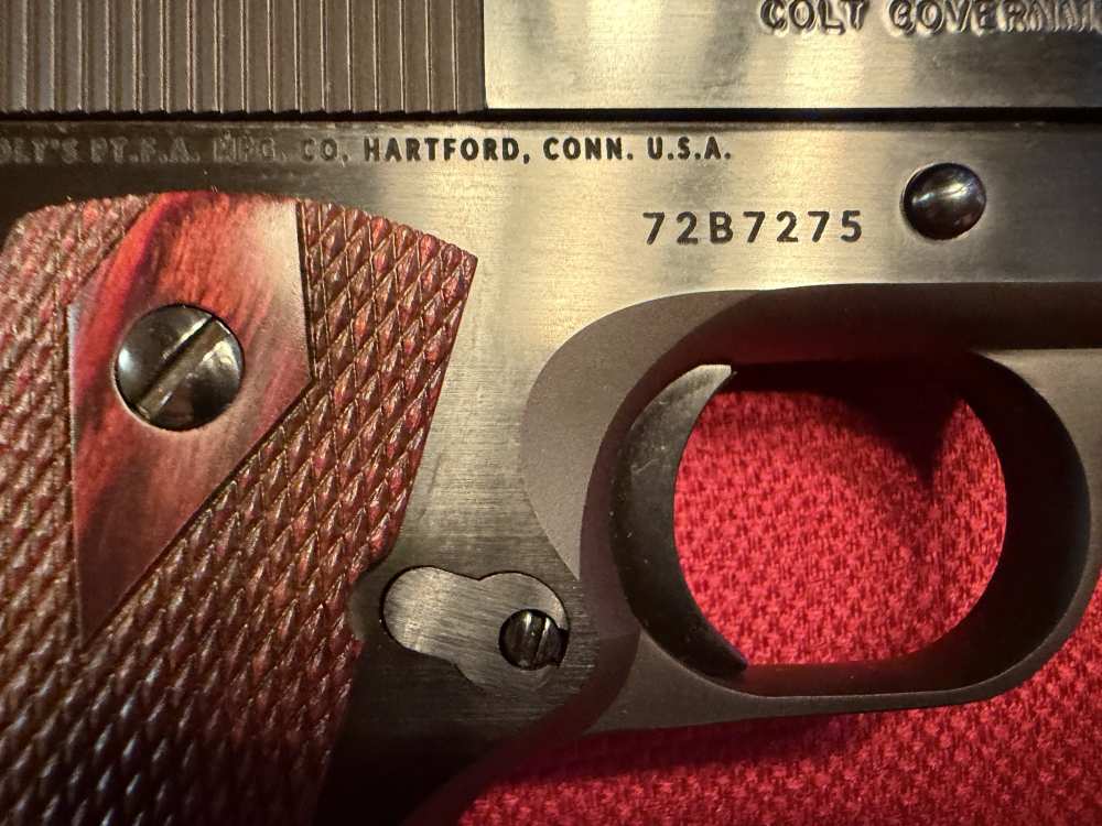 COLT MK IV/SERIES 70 GOVERNMENT MODEL .45 ACP COLT CUSTOM SHOP O1970A1CS-img-27