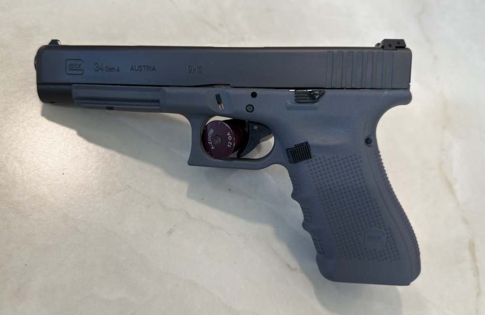 Glock 34 G34 Gen4 factory grey frame -Excellent Condition--img-1