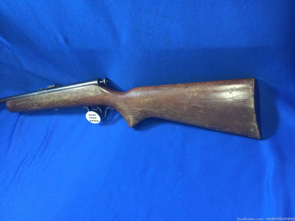 USED JC Higgins Model 101.24 Bolt Rifle 22lr 22” NSN R-img-5