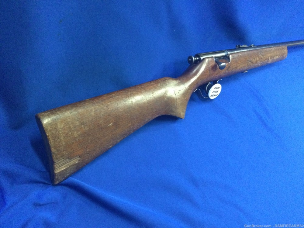 USED JC Higgins Model 101.24 Bolt Rifle 22lr 22” NSN R-img-2