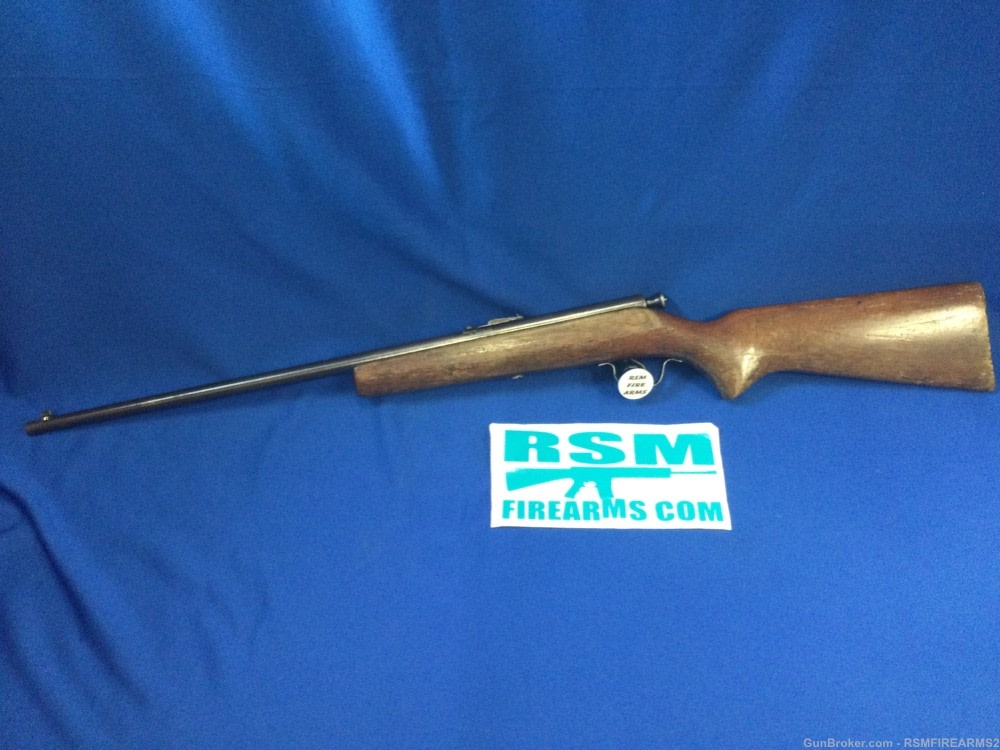 USED JC Higgins Model 101.24 Bolt Rifle 22lr 22” NSN R-img-0
