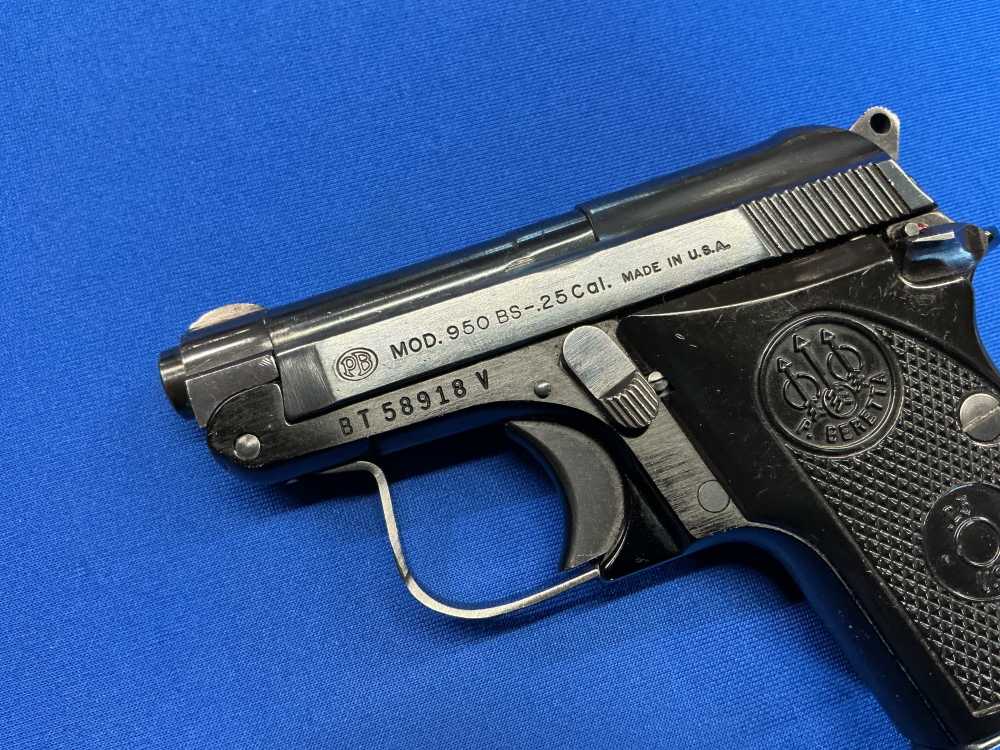 USED Beretta Model 950 BS 950BS 25 acp BT58918V R-img-3