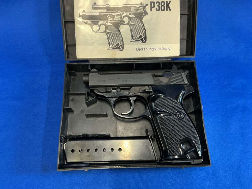 USED Walther P38-K (Kurz) 2.8” RARE only 2600 made 9mm Mfd 1977 501685 R-img-2