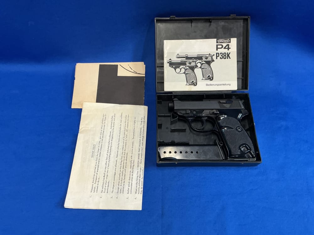 USED Walther P38-K (Kurz) 2.8” RARE only 2600 made 9mm Mfd 1977 501685 R-img-1