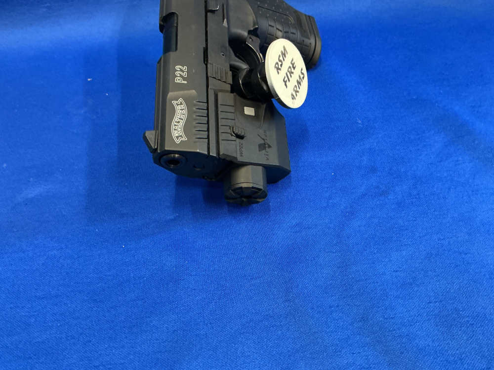 USED Walther P22 Pistol 22lr Viridian WP22 Green Laser L227934 C-img-2