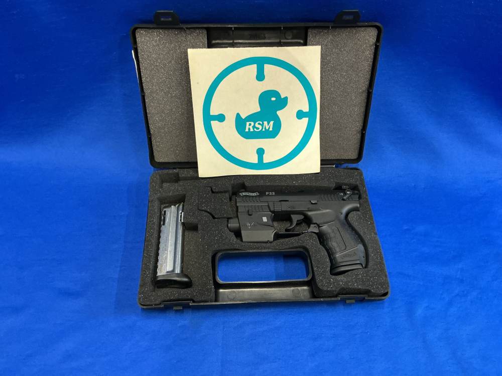 USED Walther P22 Pistol 22lr Viridian WP22 Green Laser L227934 C-img-0