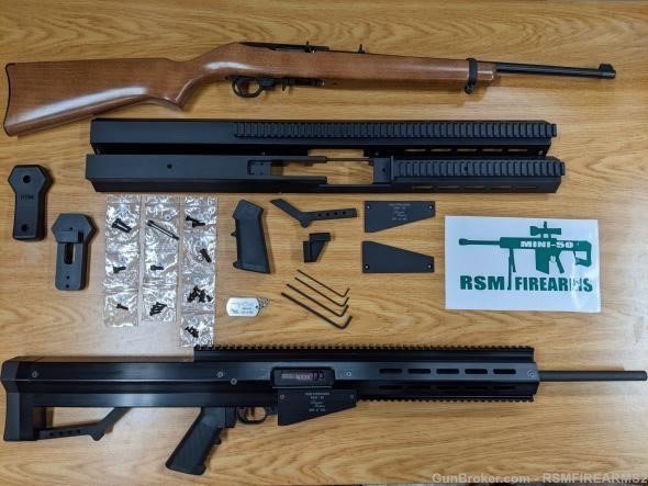 RSM MINI-50 KIT Chassis for Ruger 10-22 6061 ALUM LIMITED EDITION *188*-img-0