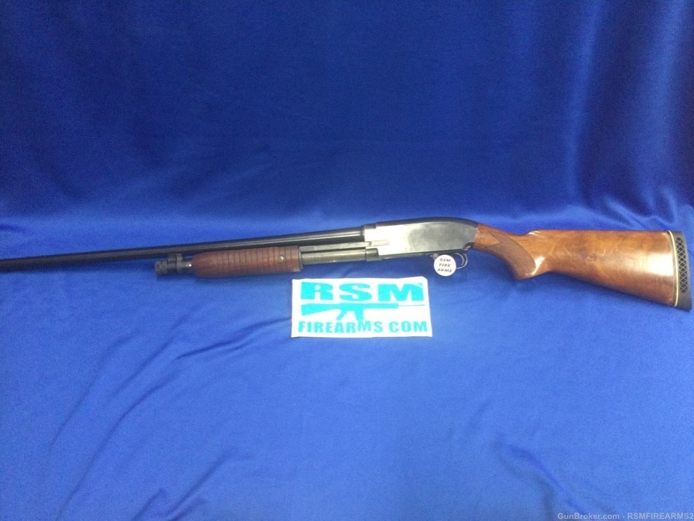 USED Winchester Model 12 Featherweight Pump Shotgun 12g 26” 1960 1805292F R-img-0
