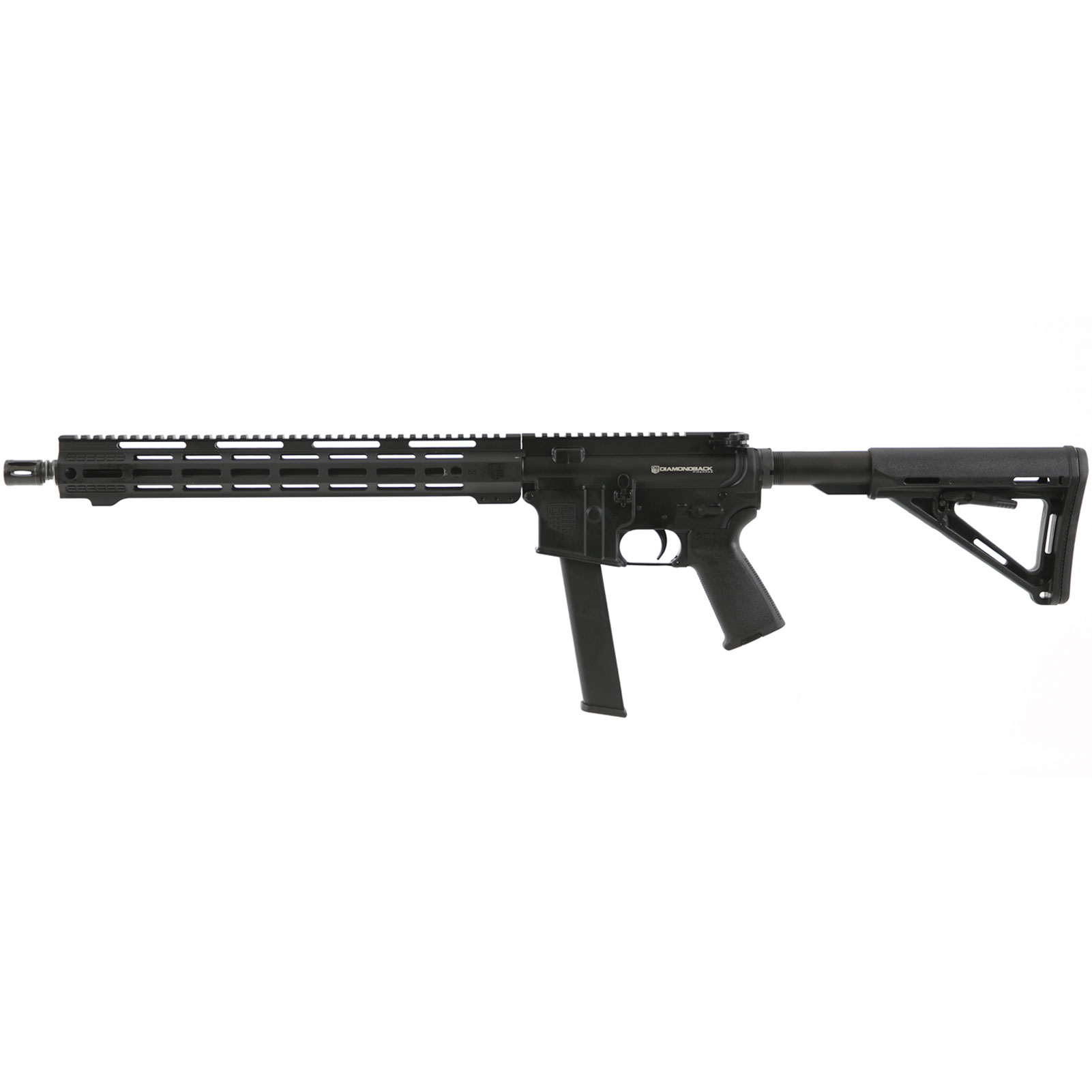 DIAMONDBACK DB9R 9mm 16in 32rd Black Semi-Auto Rifle (DB1418P001)-img-2