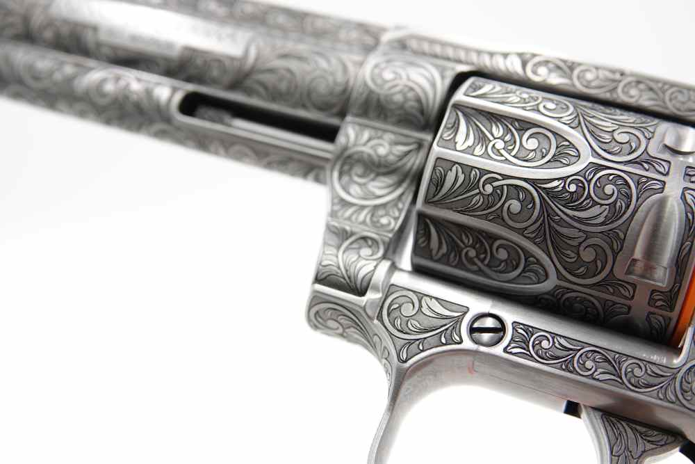 Rare Collectible Custom Engraved Colt King Cobra Target 357 MAG 4.25"-img-34