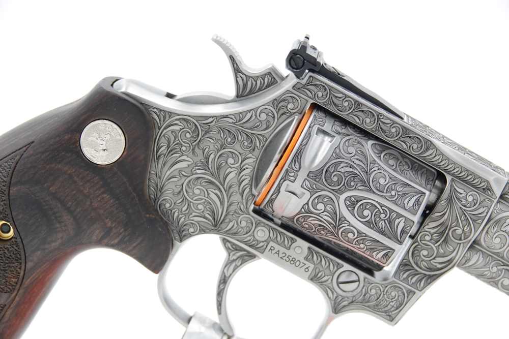 Rare Collectible Custom Engraved Colt King Cobra Target 357 MAG 4.25"-img-15