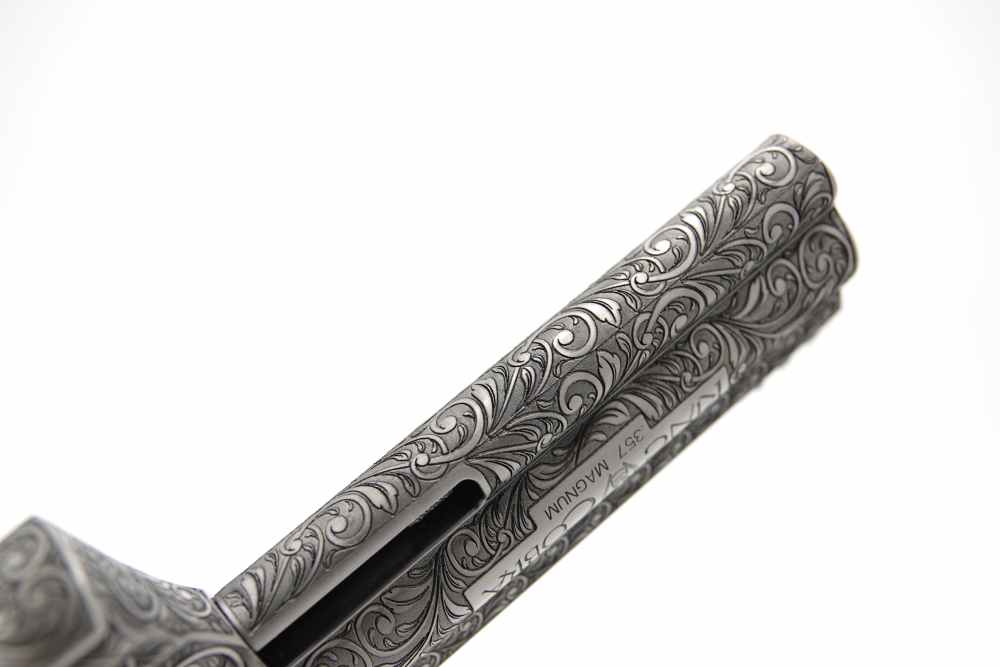 Rare Collectible Custom Engraved Colt King Cobra Target 357 MAG 4.25"-img-20