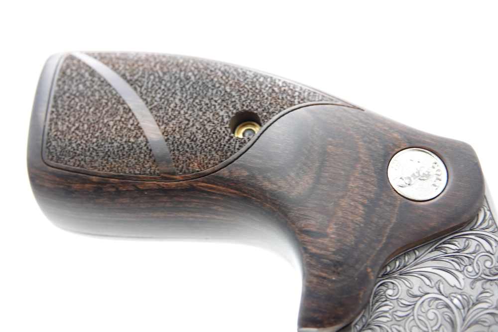 Rare Collectible Custom Engraved Colt King Cobra Target 357 MAG 4.25"-img-29