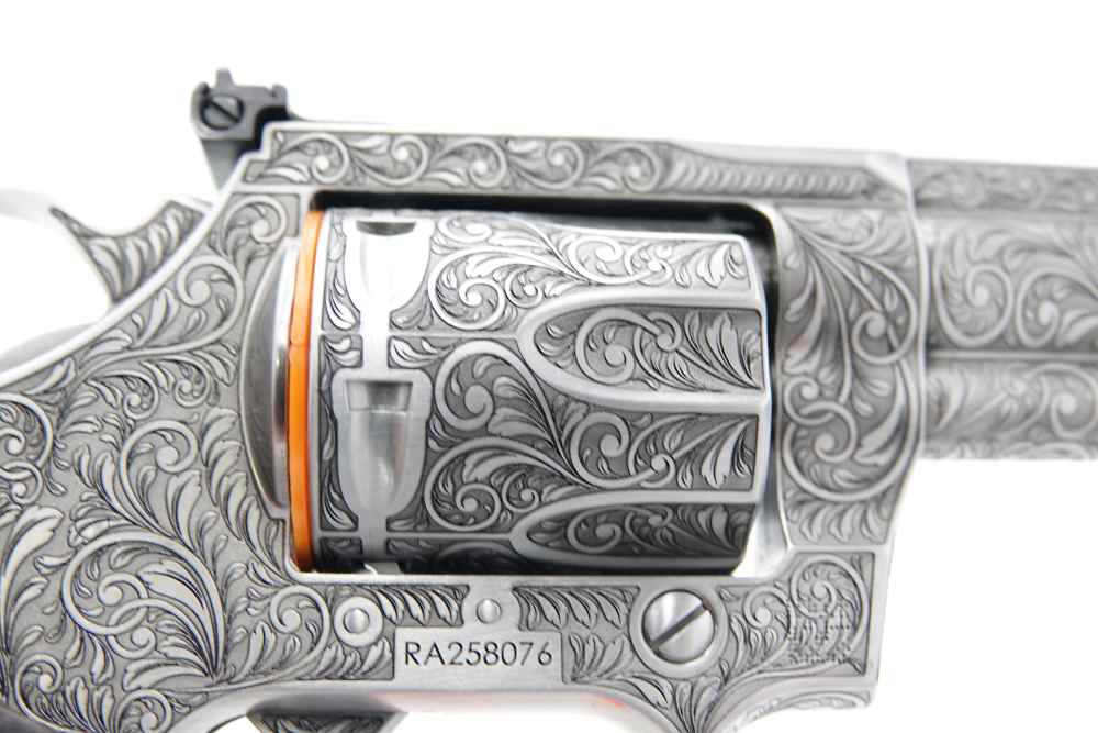 Rare Collectible Custom Engraved Colt King Cobra Target 357 MAG 4.25"-img-27