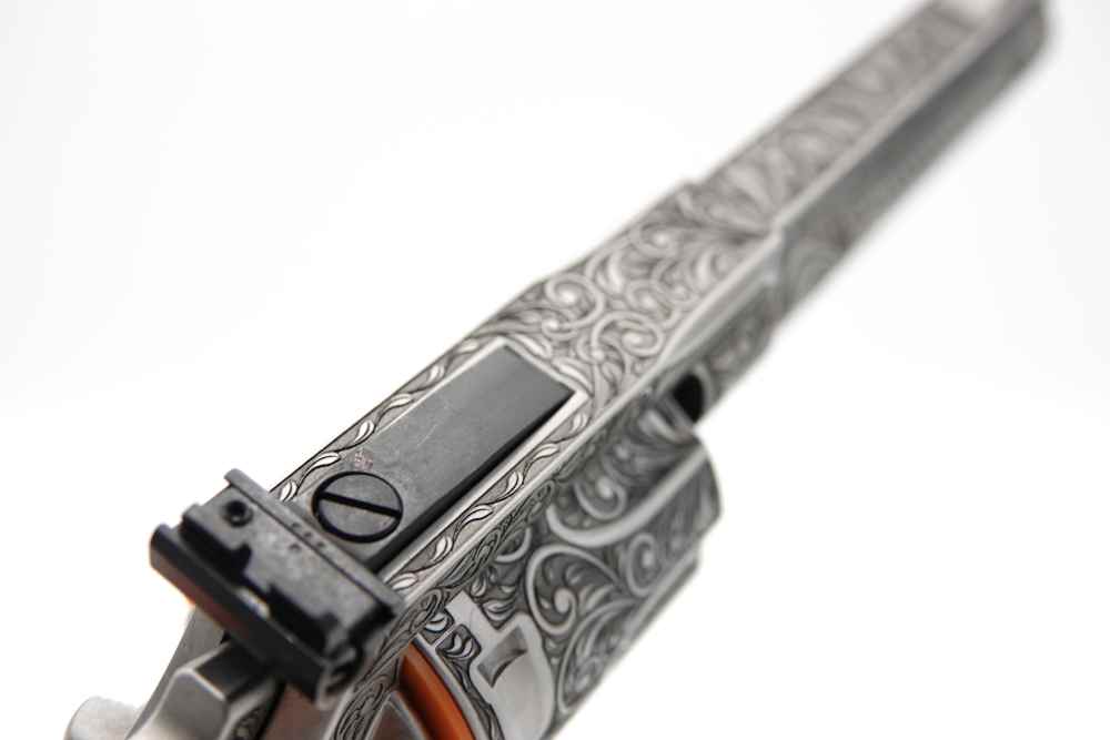 Rare Collectible Custom Engraved Colt King Cobra Target 357 MAG 4.25"-img-19