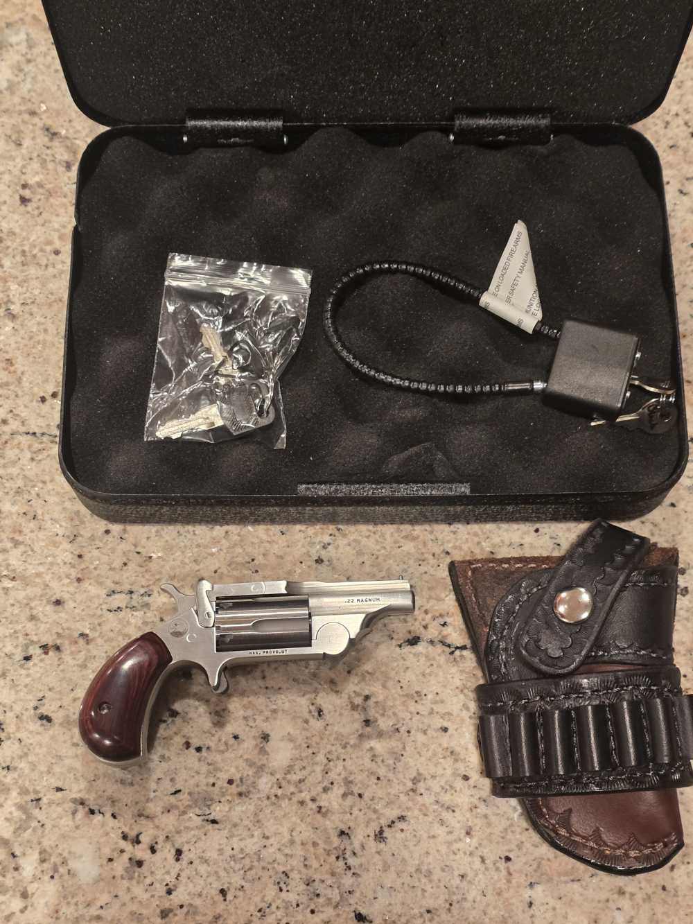 North American Arms NAA Ranger II .22 Mag Holster and Safe-img-1