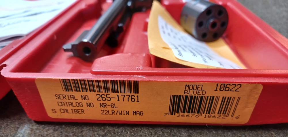 Excellent Ruger Single-Six Convertible–22LR/.22WMR–6.5”–W/Factory Case-img-24