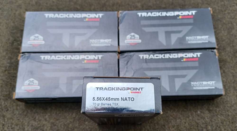 Tracking Point Precision Loaded Ammo-5.56 nato-100rds-70 gr. Barnes TSX-img-1
