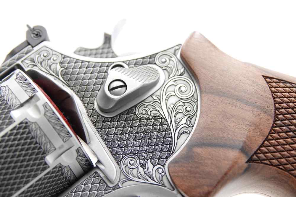 Rare Custom Engraved S&W Smith & Wesson 627 PC 2.625" 357 MAG 8 Round-img-34