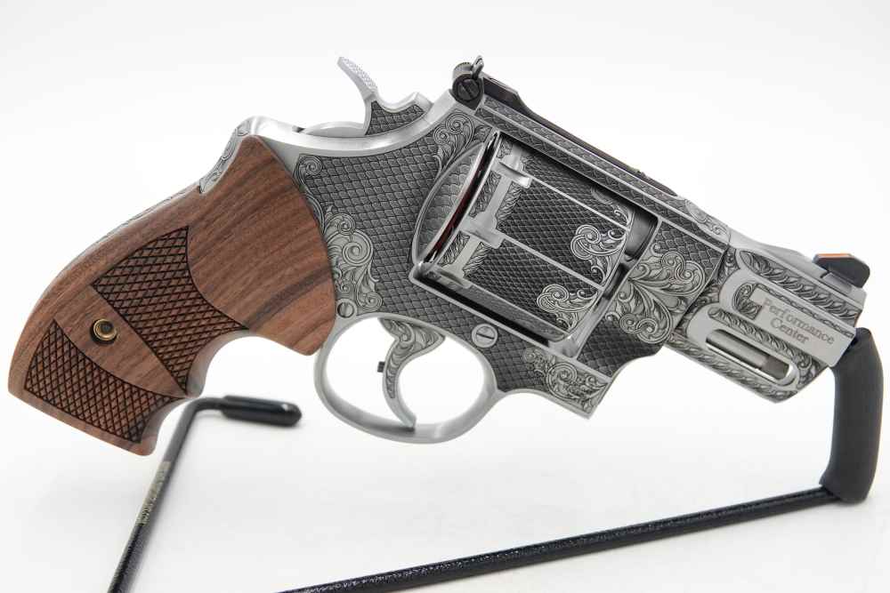 Rare Custom Engraved S&W Smith & Wesson 627 PC 2.625" 357 MAG 8 Round-img-14
