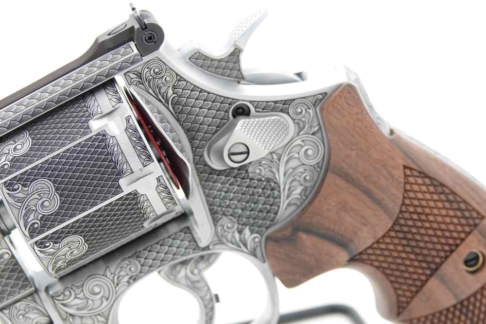Rare Custom Engraved S&W Smith & Wesson 627 PC 2.625" 357 MAG 8 Round-img-6